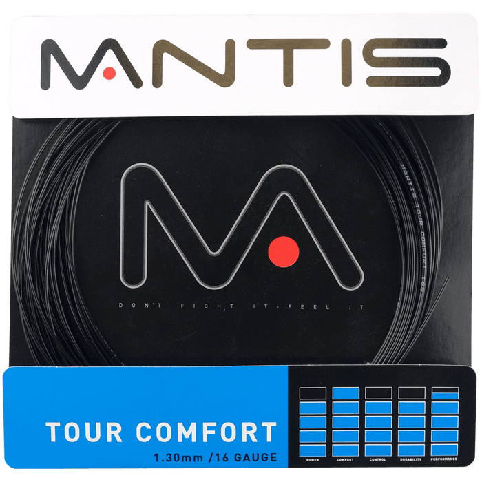 Mantis Tour Comfort 16 Adult Tennis Restring