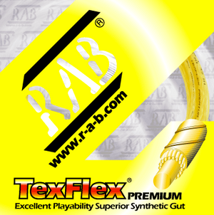 RAB Tex Flex Premium 16 Squash Restring