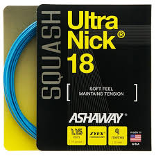 Ashaway UltraNick 18 Squash Restring