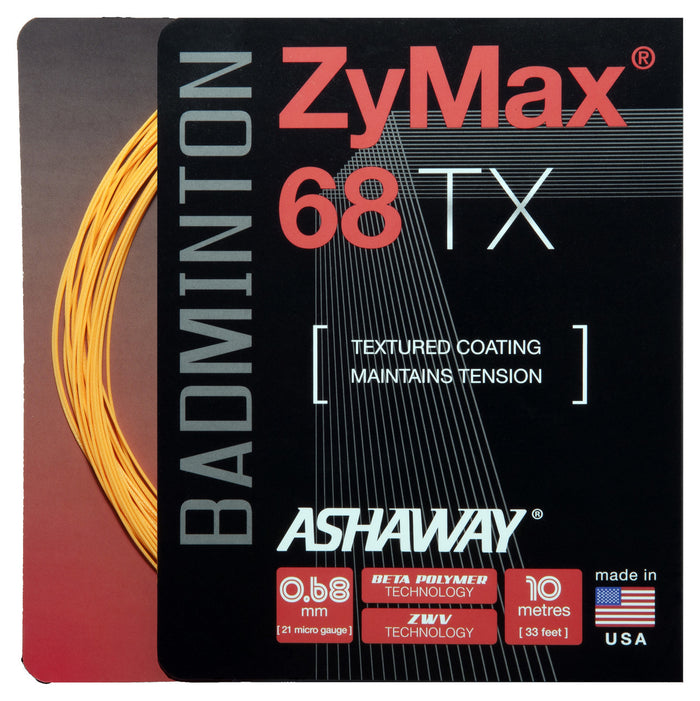 Ashaway ZyMax 68TX Restring