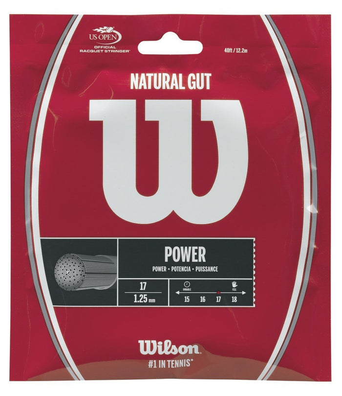 Wilson Natural Gut 17 Restring