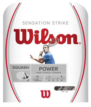 Wilson Sensation Strike 17 Squash Restring